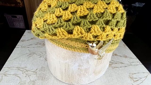 Берет осенний \ Вязание крючком \ Ручная работа \ handmade смотреть онлайн