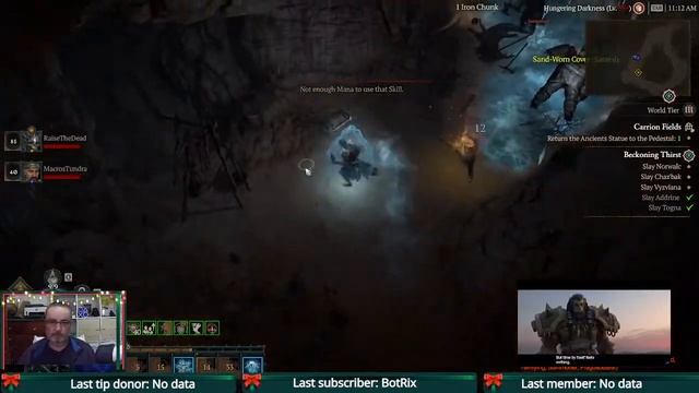 Diablo IV: Season of Pathology / Blood -BlizzCon Live. Sorc Casual Gamplay. With Grunt смотреть онлайн