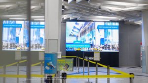 Экран GTLight для аэропорта Толмачево