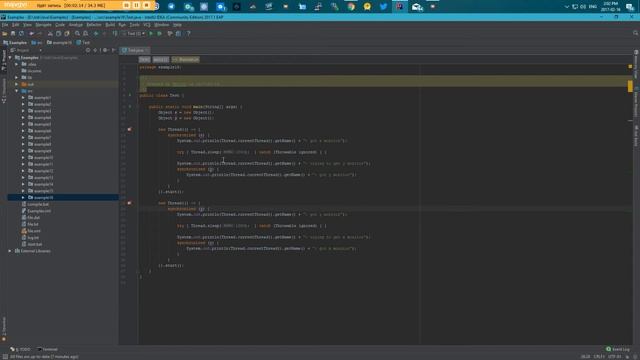 Взаимные блокировки (deadlocks) потоков в Java смотреть онлайн
