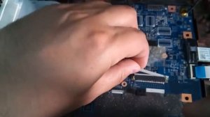 Результат ремонта залитой материнской платы ноутбука Acer Aspire E5-772G. Ульяновск.