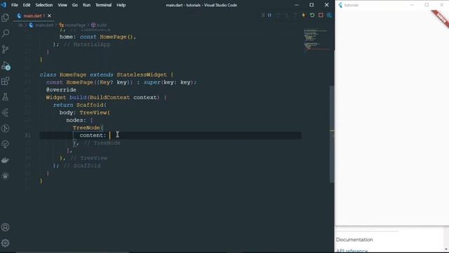 Tree View in Flutter -  Design Tree Like Structure in Flutter
