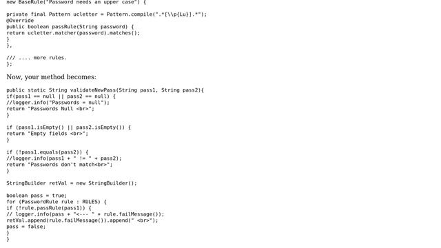 Code Review: Password validation in Java (7 Solutions!!) смотреть онлайн