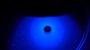 Ртуть в ультрафиолете.