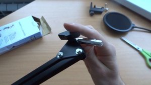 КРОНШТЕЙН ДЛЯ СТУДИЙНОГО МИКРОФОНА С ALIEXPRESS