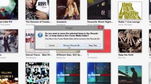 Removing and Restoring Music in Your iTunes Library