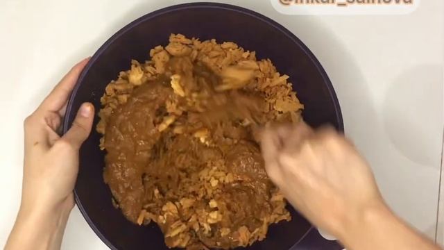 Муравейник. Дәмі ерекше болып шығатын казакша рецепт. Порционный муравейник. смотреть онлайн