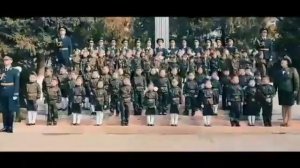 Дошколята поют песню "День Победы!"