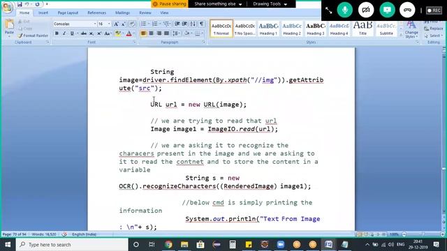 Selenium- How to read or extract text from an image using OCR || Selenium Tutorial for Beginners
