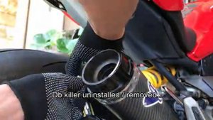 Termignoni with & without Db Killer | Ducati Monster 821| Sound and Db level meter check