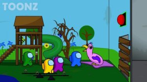 AMONG US in GARTEN OF BANBAN - Chapter 1 | Toonz Animation