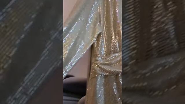 Готовлюсь к Новому году. Металлик лук. Тренд вечерние платья. смотреть онлайн