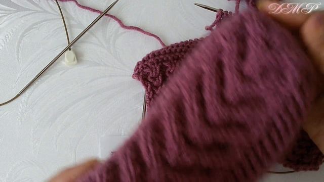 Вязание спицами.Носки на двух спицах.МК для начинающих.Knitting With Needles.Socks With Two Spokes.