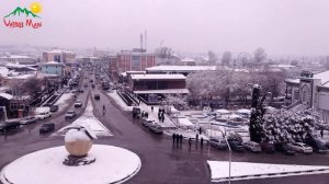 ИСФАРА 2021 | Центр Города | Снег в Исфаре #Isfara