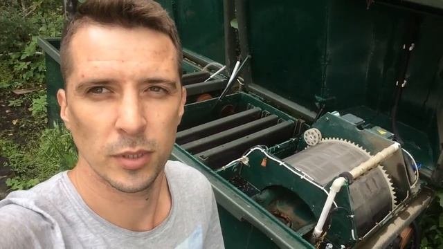 Барабанный фильтр для пруда.Первые шаги  :)