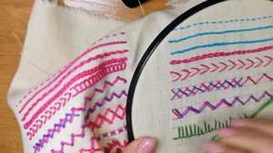 Декоративные швы часть 4