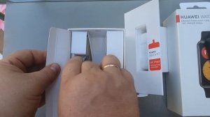 Unboxing Huawei Watch Fit - Распаковка Huawei watch fit смарт часы