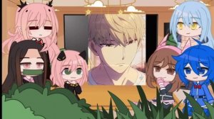 || •Anime Character React to Anya Forger || Gacha Club Reaction