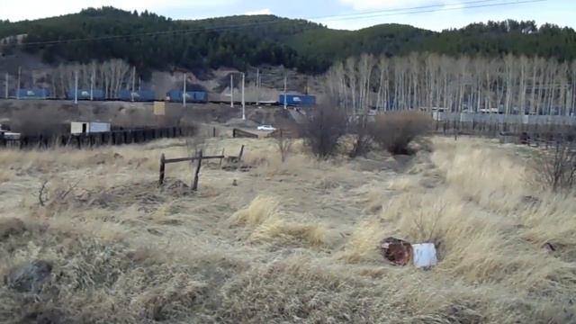 Хилок.Конец улицы Крупской, угол Вокзальной