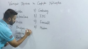 Lec-8: Various Devices In Computer Networks | Hardware and Software Devices | Communicating devices