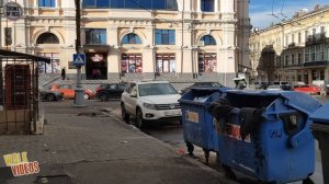 Одесса сегодня 15.01.2022. Прогулки по Одессе. Садовая, Главпочтамт, Новый рынок Новый Базар