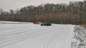 Любительский дрифт 1uzfe mark 2 110,