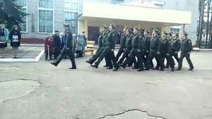 Парад в Котово  Окуловского районе Новгородской области