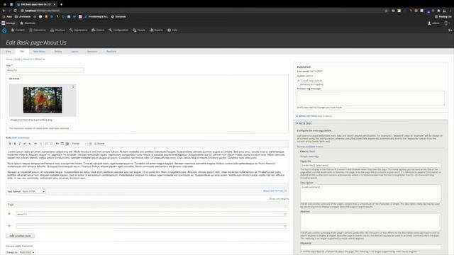 How to Create a Basic Web Page With Drupal 9