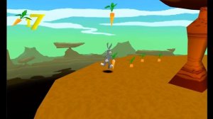 Bugs Bunny: Lost in Time Прохождение игры на PS1 # 1