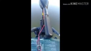 Испытания лодочного электро мотора ниссамаран 36 на лодке сигавк2 плюс немного рыбалки