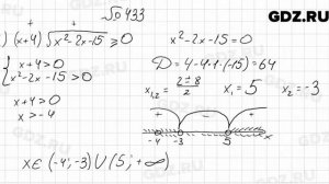№ 433 - Алгебра 9 класс Мерзляк