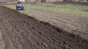 миник из мотоблока нева пашет