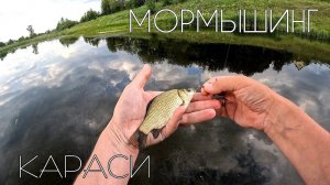 Мормышинг на скорую руку. Карась лупит