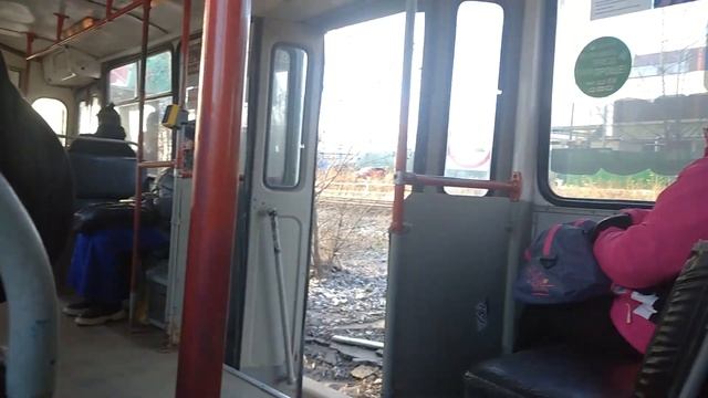 Поломка средней двери у ЗиУ-682 Г00 №169, г. Ярославль смотреть онлайн