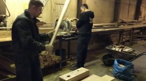 Производство паркетной массивной доски