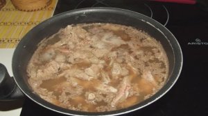 Печень с гречкой