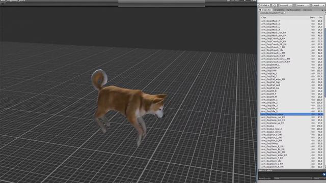 Dog Akita Inu animations смотреть онлайн