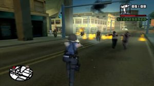 GTA San Andreas Resident Evil 3 Nemesis CLEO Mod 2020 Playthrough