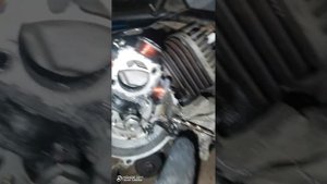 статор генератора Suzuki Sepia Address 50 и его болты