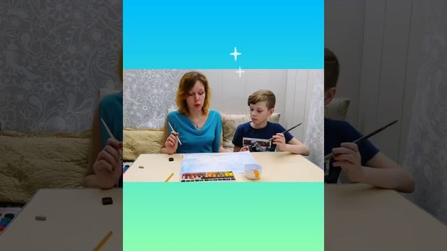 Мастер-класс "Победный салют". Танк в технике акварель. Раздувание краски #ninifet7 #артсова