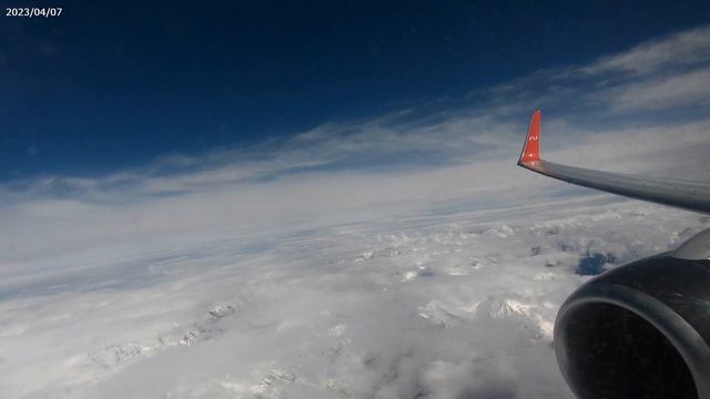 Перелёт рейсом N4476 KJA-AER (Красноярск-Сочи)