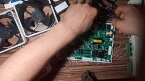 Холодильник HITACHI - Перевод модуля с инверторного на простой компрессор, Компрессор - WL16H10DAN