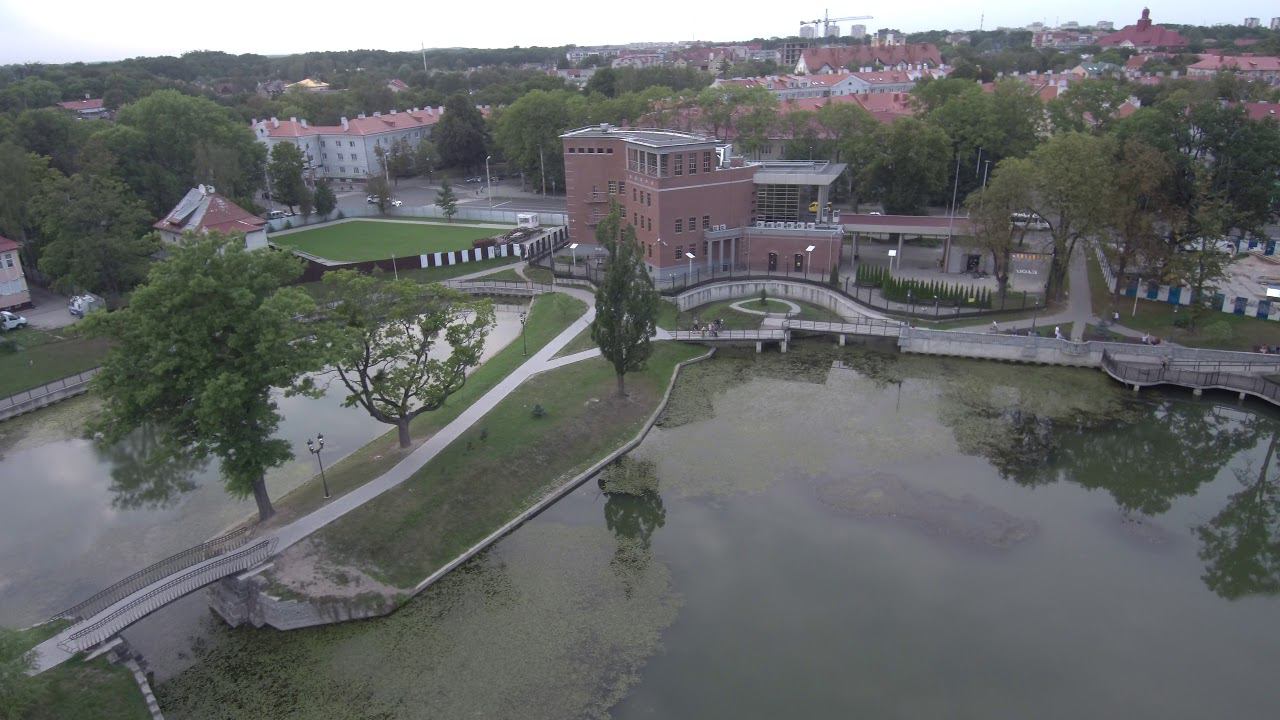 Пруд Поплавок Калинингад Аэросъемка смотреть онлайн