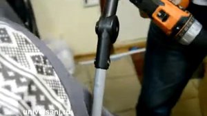 Замена пластикового регулятора на ручках санок
