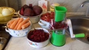 Борщ в одной банке! Борщевая заправка! Зимой борщ готовлю очень быстро!