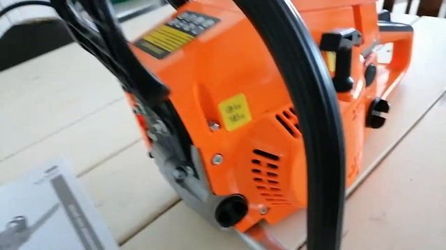 Обзор цепной бензопилы калибр БП-2800/18У 3.75 л.с. шина 45 см. Часть 1
