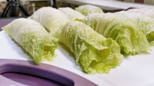 ПЕКИНСКАЯ КАПУСТА вот как я готовлю её с начинкой. Рецепт меня покорил простотой и вкусом.mp4