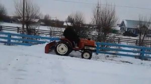 минитрактор янмар в работе
