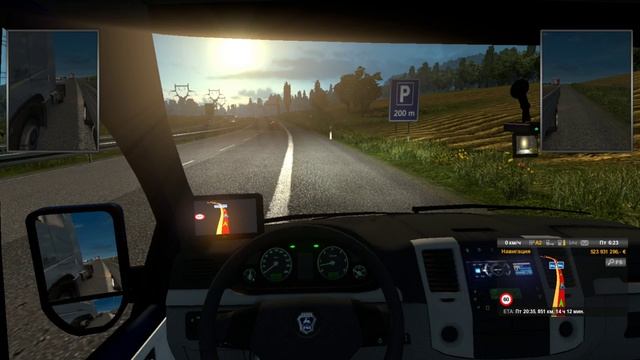 Euro Truck Simulator 2 МОД GAZ 3302 ПОКАТУШКИ ПО ЕВРОПЕ смотреть онлайн