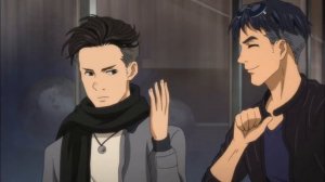 🌹Плибек🌹яой песня е детка да детка аниме клип Юрий на льду Юрий Плисецкий и Отабек Алтын